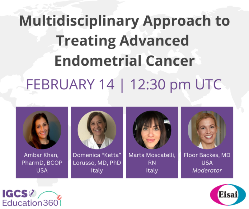 IGCS Webinar - Multidisciplinary Approach to Treating Advanced ...